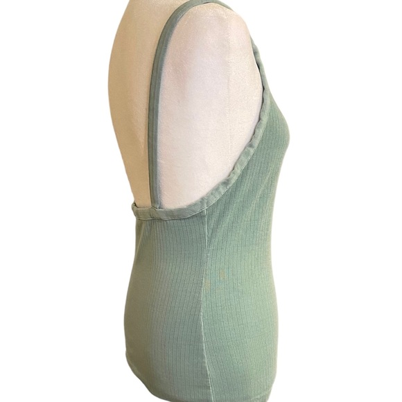 Free People Intimately High Neck Low Back Ribbed Tank - Picture 5 of 7